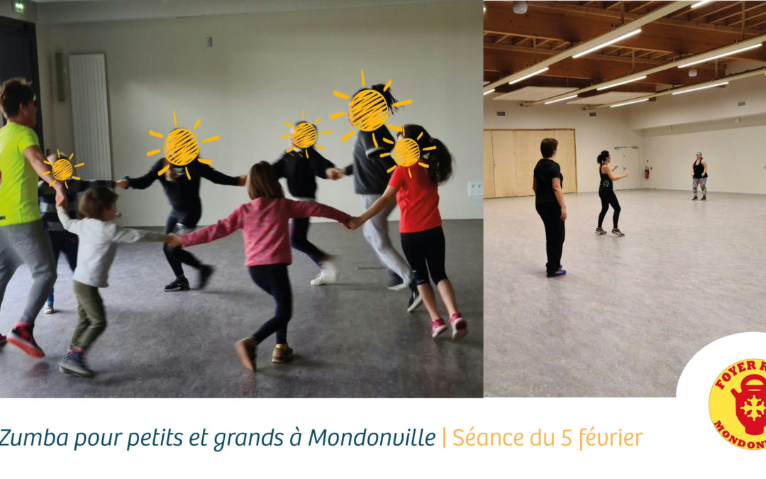 Petits et grands dansent la Zumba à Mondonville